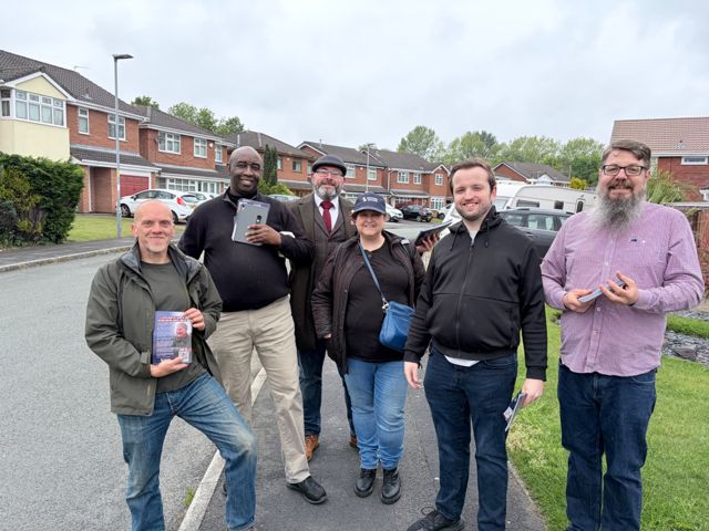Makerfield Leafleting