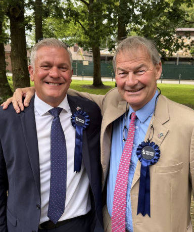 Marlon West and Rupert Lowe