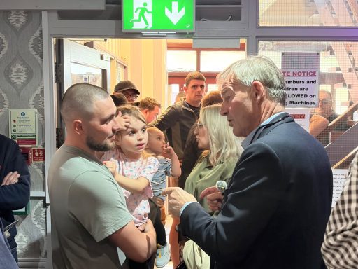 Rupert Lowe meeting the public